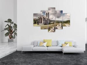 Obraz - Írsky kostol (150x105 cm)