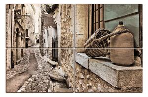 Obraz na plátne - Stará stredomorská ulica 1151FE (90x60 cm)