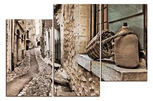 Obraz na plátne - Stará stredomorská ulica 1151FD (90x60 cm)