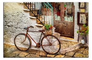 Obraz na plátne - Stará ulica v Taliansku 1153A (90x60 cm )