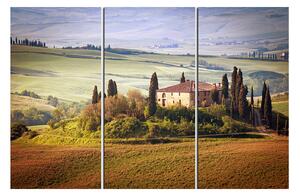 Obraz na plátne - Talianská venkovská krajina 1156B (90x60 cm )