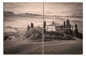 Obraz na plátne - Talianská venkovská krajina 1156QE (150x100 cm)