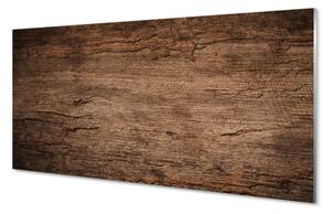 Sklenený obklad do kuchyne Drevo textúry obilia 100x50 cm