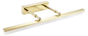 Toolight Toolight, LED nástenné svietidlo, 60cm, 9W, 4000K, 1000lm, APP1873-1W, Zlatá, OSW-66028