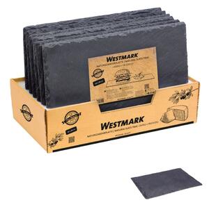 Bridlicové tácky v súprave 6 ks 20x30 cm Tapas&Friends – Westmark