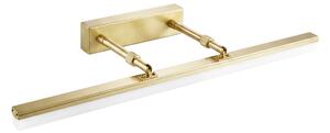 Toolight Toolight, LED nástenné svietidlo, 60cm, 9W, 4000K, 1000lm, APP1876-1W, Brúsené zlato, OSW-66031