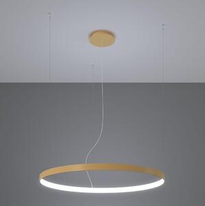 Thoro TH.181 - LED  Luster na lanku RIO LED /50W/230V CRI95 4000K pr. 78 cm zlatá