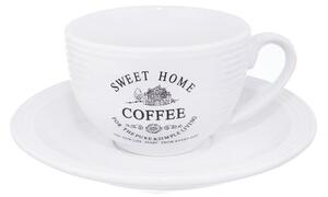 Hrnček s podšálkou SWEET HOME 0,25 l