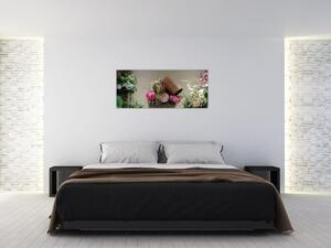 Obraz - Ruže pre teba (120x50 cm)