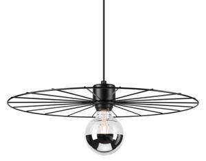 Luster na lanku MONTANA 1xE27/15W/230V pr. 45 cm čierna