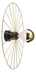 Nástenné svietidlo MONTANA 1xE27/15W/230V pr. 45 cm zlatá