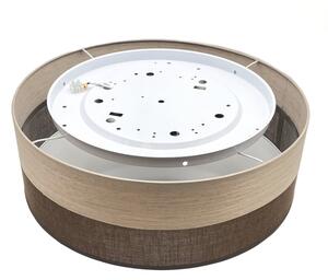 LED Stropné svietidlo SIRJA WOOD LED/36W/230V pr. 45 cm hnedá/dub
