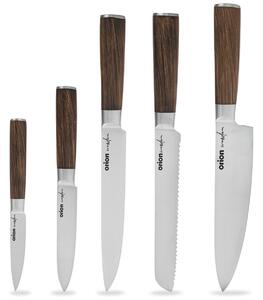 Kuchynský nôž WOODEN sada 5 ks
