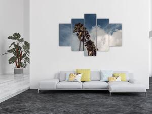Obraz - Palmová dráma (150x105 cm)