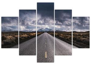 Obraz cesty v púšti (150x105 cm)