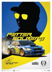 Umelecká tlač Subaru Impreza WRC 2003 - Petter Solberg