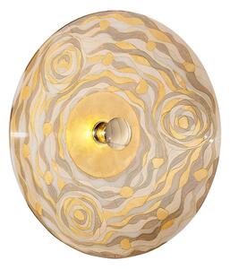 Kolarz 0415.61XL.3.Ch - Nástenné svietidlo LUNA 1xE27/100W/230V 24K zlatý