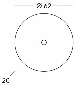 Kolarz A1306.61XL.3.SunAu - Nástenné svietidlo MOON 1xE27/100W/230V zlatá