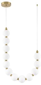 Toolight Toolight, LED závesné svietidlo, 12cm, 18W, 3000K, 1500lm, LHJ119-CP, zlatá matná, OSW-03257