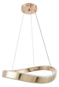 Toolight Toolight, LED závesné svietidlo, 40cm, 35W, 4000K, 3000lm, SWE064-CP, zlatá lesklá, OSW-20164