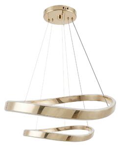 Toolight Toolight, LED závesné svietidlo, 60cm, 70W, 4000K, 5000lm SWE063-CP, zlatá lesklá, OSW-20163