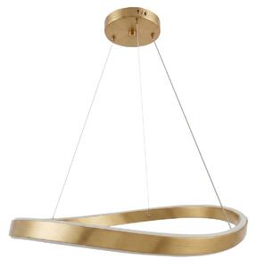 Toolight Toolight, LED závesné svietidlo, 80cm, 70W, 4000K, 5000lm, SWE069-CP, zlatá matná, OSW-30231