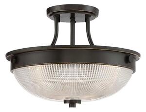 Quoizel QZ-MANTLE-SF-PN - Prisadený luster MANTLE 2xE27/60W/230V bronzová