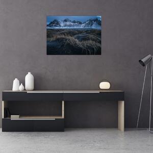 Obraz výhľadu na Islandskej vrcholky (70x50 cm)