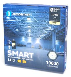 Aigostar - LED Vonkajšie svietidlo MESH high bay LED/100W/230V 4000K IP65