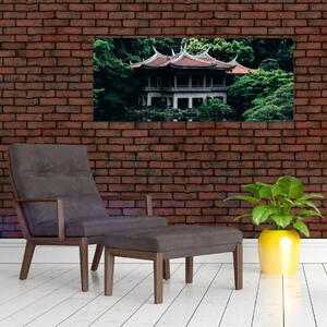 Obraz z japonskej národnej záhrady (120x50 cm)