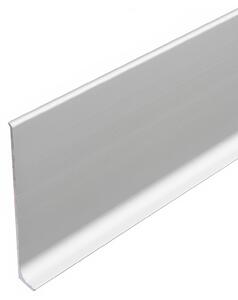 Lišta soklová Cezar LP80 Striebro C0 celohliníková 80x10x2500 mm
