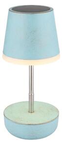 Globo 36638B - LED Solárna lampa 10xLED/0,06W/3V IP44 modrá