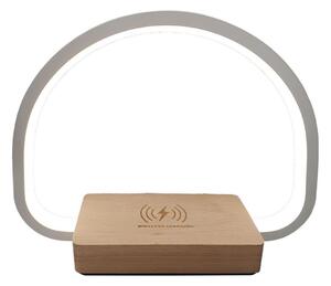 LED Stolná lampa s bezdrôtovým nabíjaním LED/10W/5V 3000-7000K
