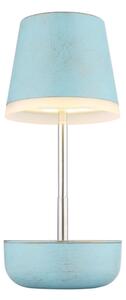 Globo 36638B - LED Solárna lampa 10xLED/0,06W/3V IP44 modrá