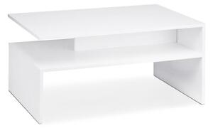 Konsimo Sp. z o.o. Sp. k. Konferenčný stolík DELCHI 45x90 cm biela KO0165 + záruka 3 roky zadarmo
