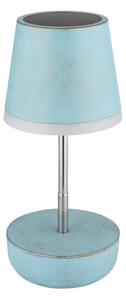Globo 36638B - LED Solárna lampa 10xLED/0,06W/3V IP44 modrá