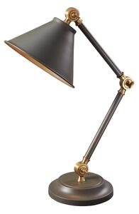 Elstead PV-ELEMENT-GAB - Stolná lampa PROVENCE ELEMENT 1xE27/60W/230V šedá
