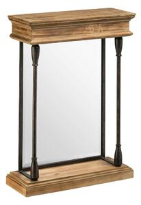 Nástenné zrkadlo s dreveným rámom 50x70 cm Tribeca – Premier Housewares
