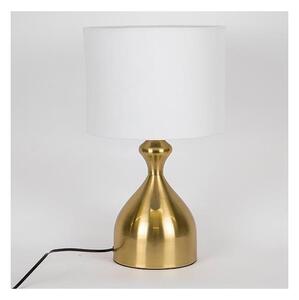 Stolná lampa 1xE27/40W/230V biela/zlatá