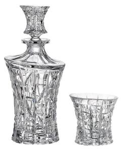 Bohemia Crystal Whisky set Patriot 99999/47610/607 (1 karafa + 6 pohárov)