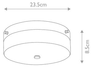 Elstead TAMAR-F-M-PG-LED Kúpeľňové stropné svietidlo TAMAR 1xGX53/5,7W/230V IP44