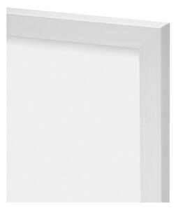 Biely plastový rámček na stenu 48x32 cm