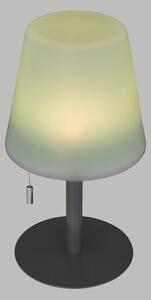 Atmosphera - LED RGB Nabíjacia vonkajšia stolná lampa ZACK LED/3,7V IP44 čierna