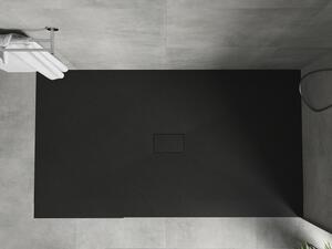Mexen Hugo obdĺžniková sprchová vanička SMC 150 x 100 cm, Čierna - 42701015