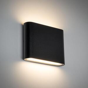 LED Vonkajšie nástenné svietidlo ARWENA 2xLED/3W/230V IP54 čierna