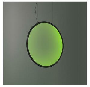 Artemide 1992330APP - LED RGBW Stm. luster na lanku DISCOVERY LED/42W/230V čierna