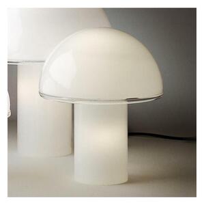 Artemide A006300 - Stolná lampa ONFALE 1xE14/5W/230V + 1xE27/13W biela