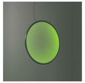 Artemide 1992310APP-LED RGBW Stm. luster na lanku DISCOVERY LED/42W/230V antracit