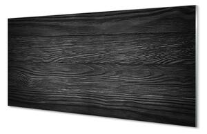 Sklenený obklad do kuchyne Wood Soy štruktúra 100x50 cm