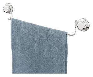 Samodržiaci kovový držiak na uteráky v striebornej farbe Bestlock Bath – Compactor